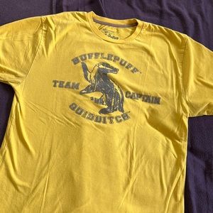 Official Harry Potter Hufflepuff Quidditch T Shirt